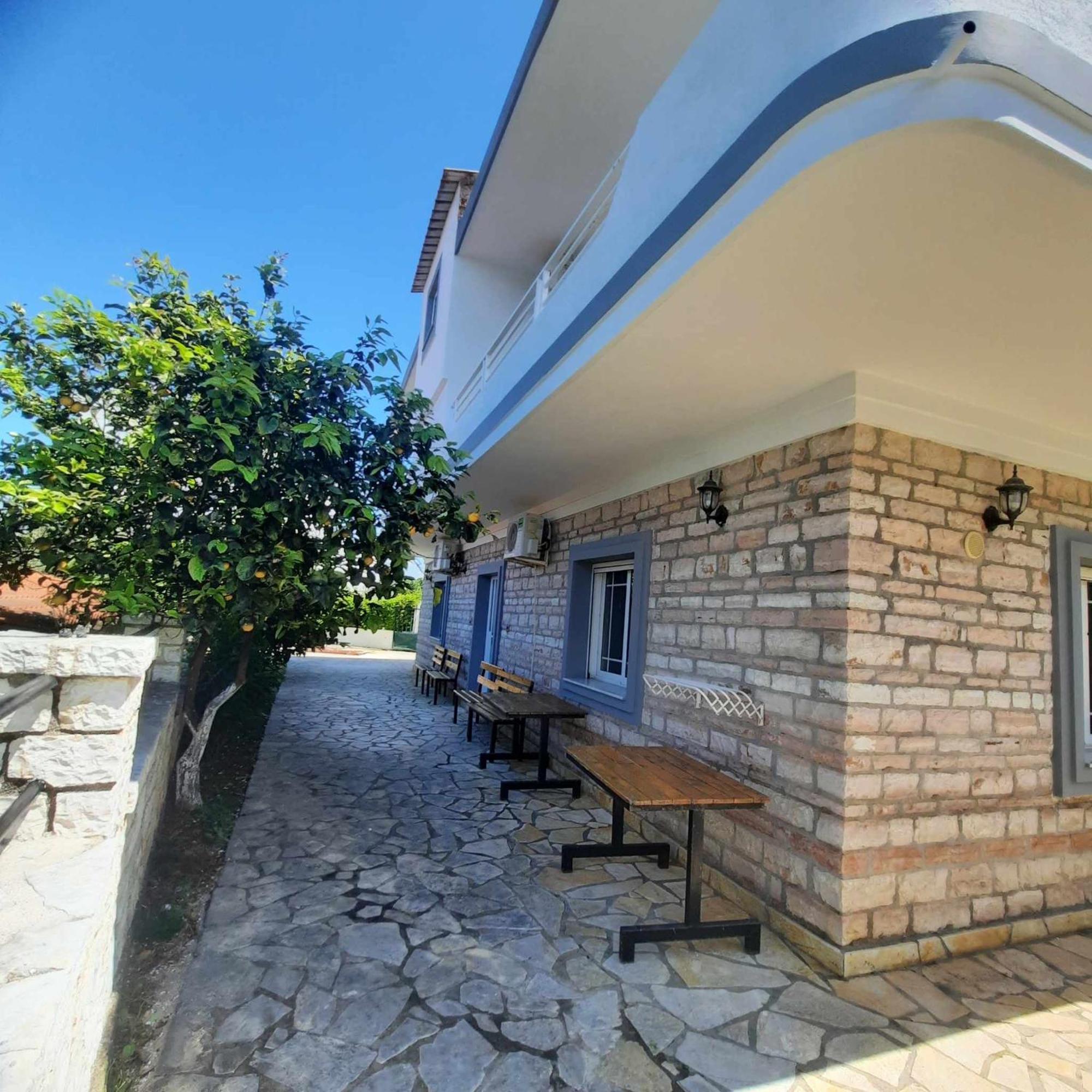 Vila Bexheti Ksamil Bagian luar foto